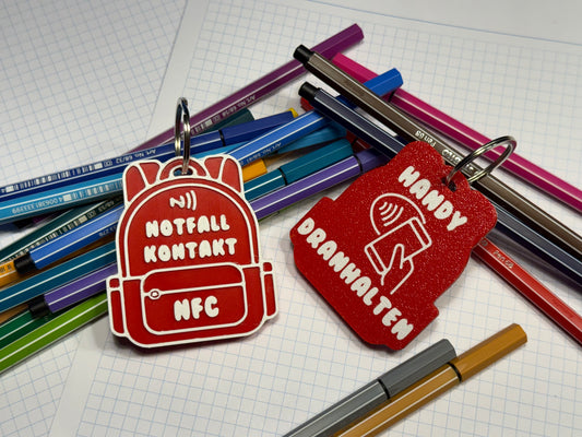 Kleiner Held I NFC Notfall-Tag für Kinder